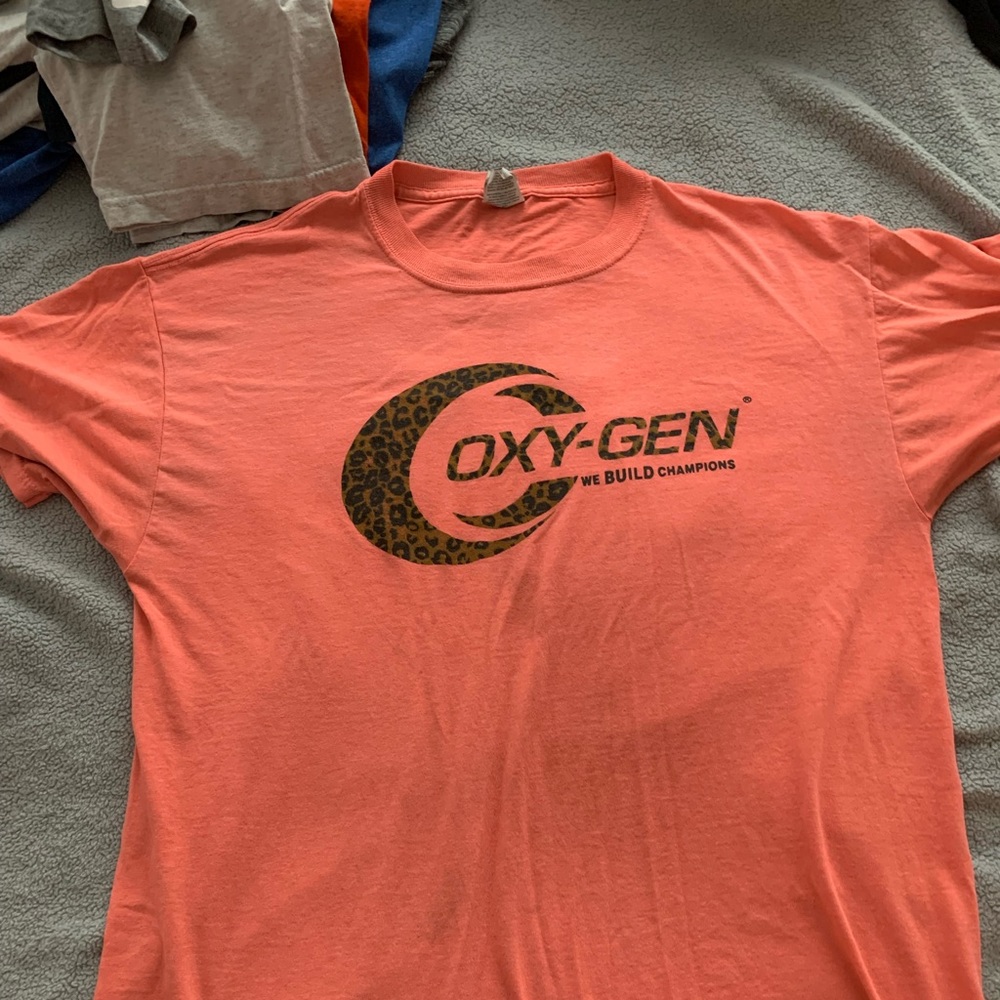 Oxygen gym tee size M